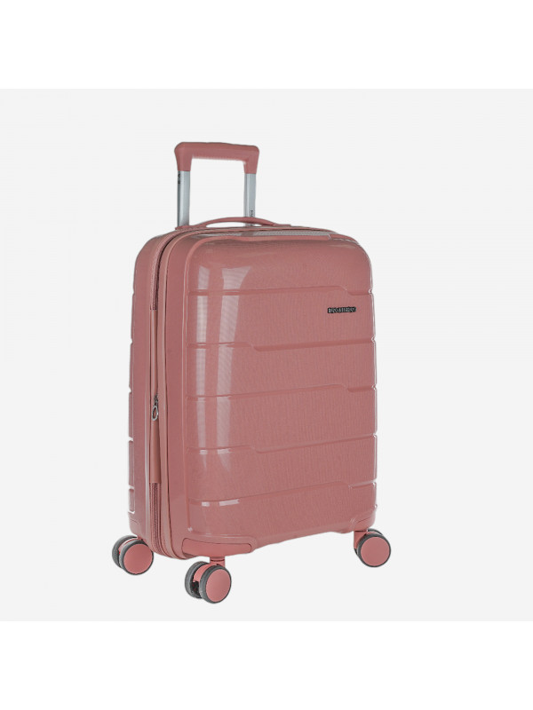 Lorenzo kofer, srednji, puder roze